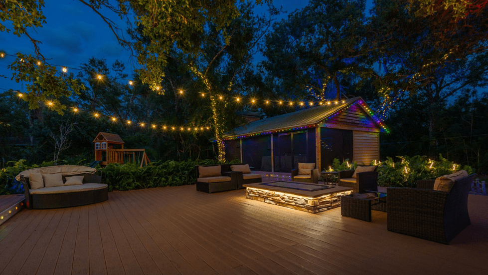deck lighting ideas